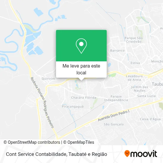 Cont Service Contabilidade mapa