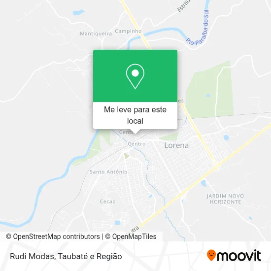 Rudi Modas mapa