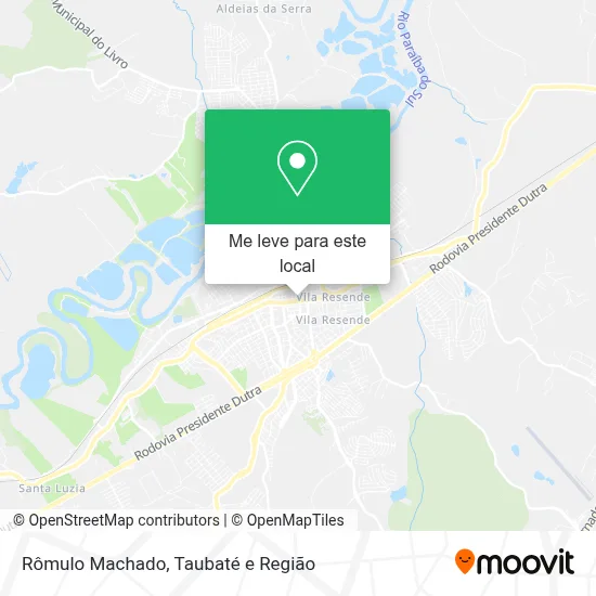Rômulo Machado mapa