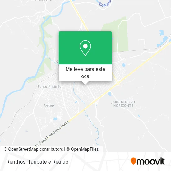 Renthos mapa