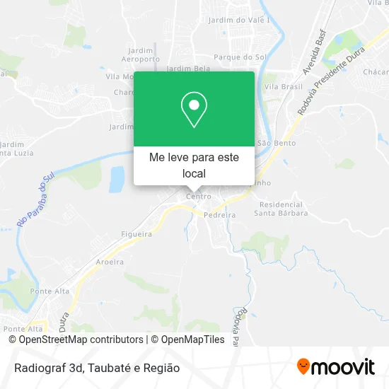 Radiograf 3d mapa