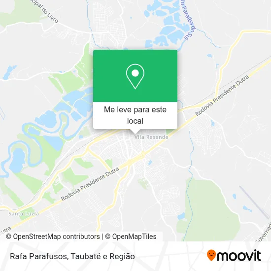 Rafa Parafusos mapa