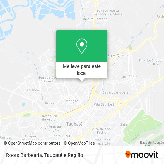 Roots Barbearia mapa