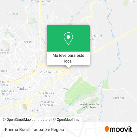 Rhema Brasil mapa