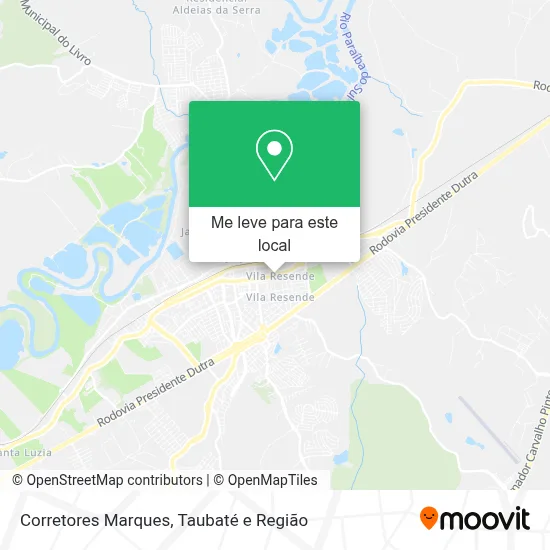 Corretores Marques mapa