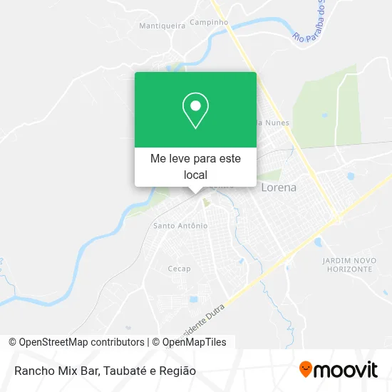 Rancho Mix Bar mapa