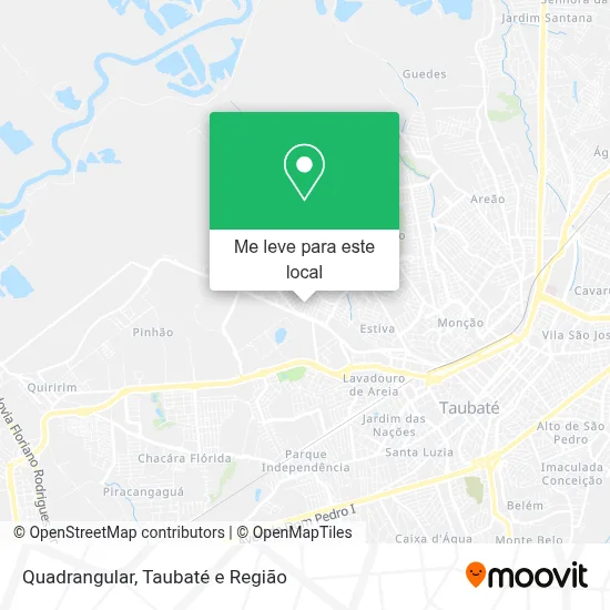 Quadrangular mapa
