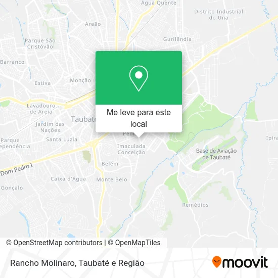 Rancho Molinaro mapa