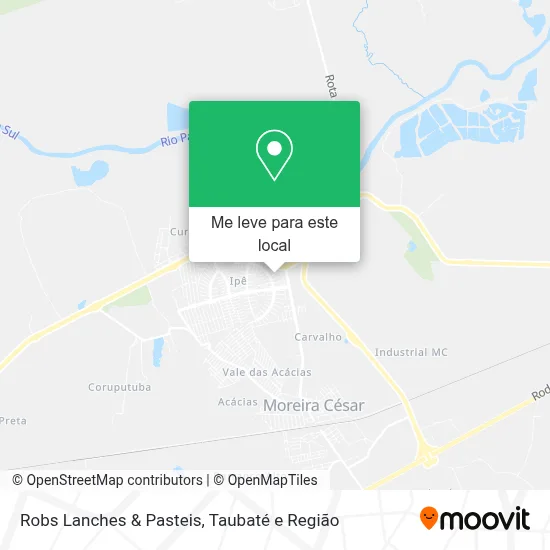Robs Lanches & Pasteis mapa