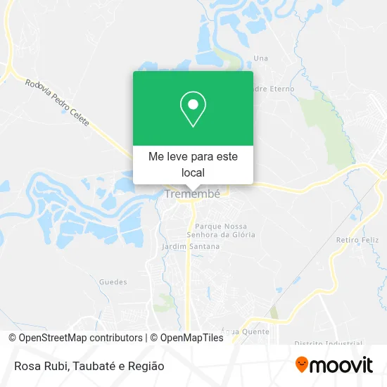 Rosa Rubi mapa