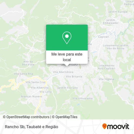 Rancho Sb mapa