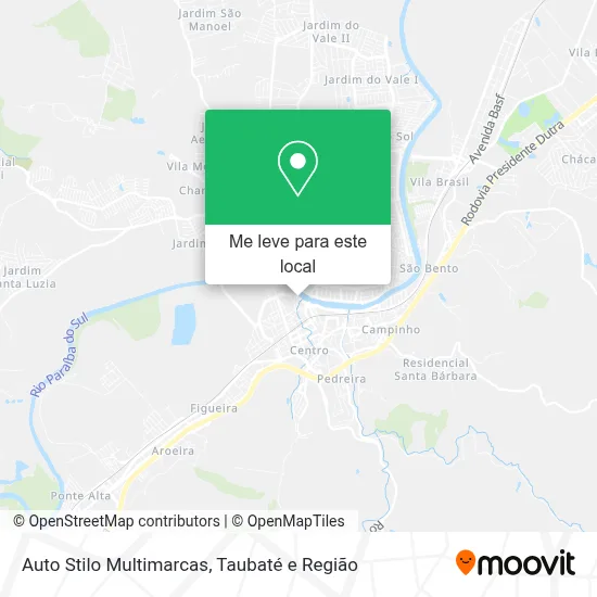 Auto Stilo Multimarcas mapa