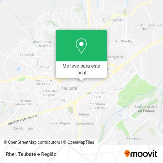 Rhel mapa