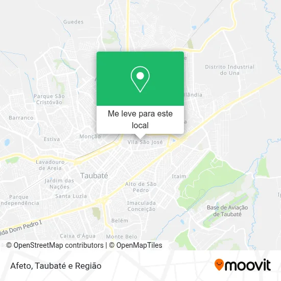 Afeto mapa