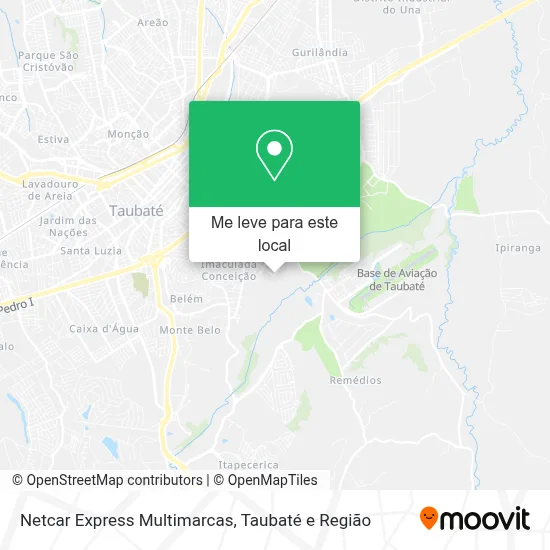 Netcar Express Multimarcas mapa
