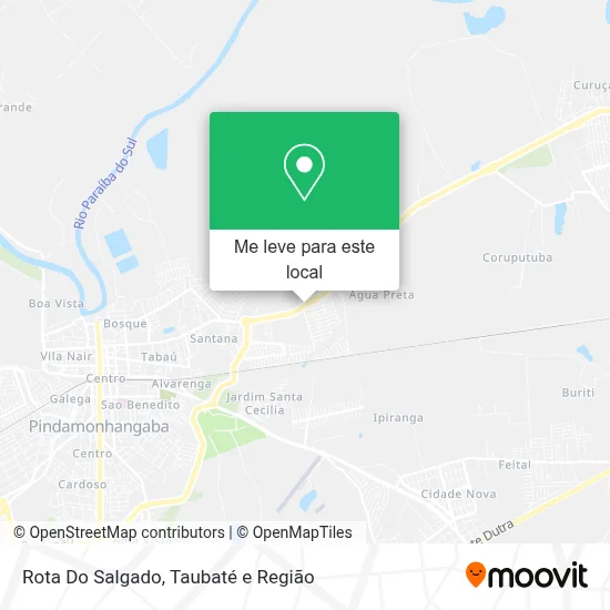 Rota Do Salgado mapa
