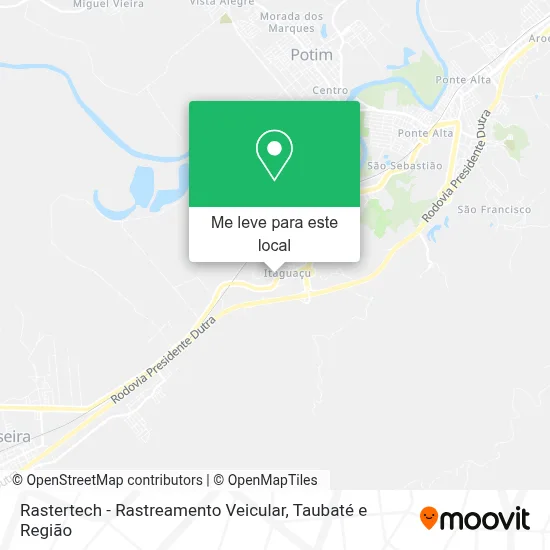 Rastertech - Rastreamento Veicular mapa