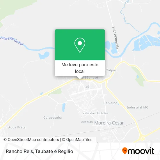 Rancho Reis mapa