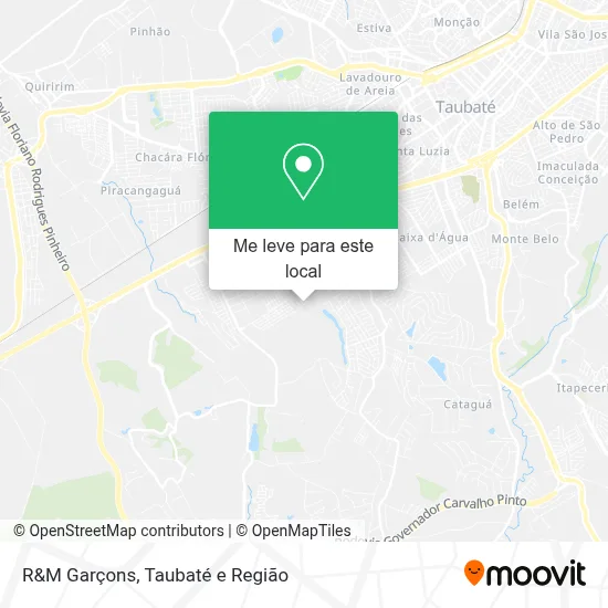 R&M Garçons mapa
