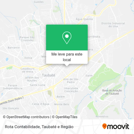 Rota Contabilidade mapa