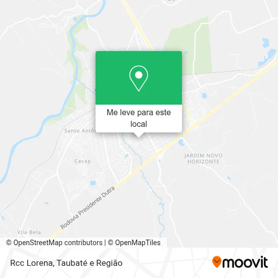 Rcc Lorena mapa