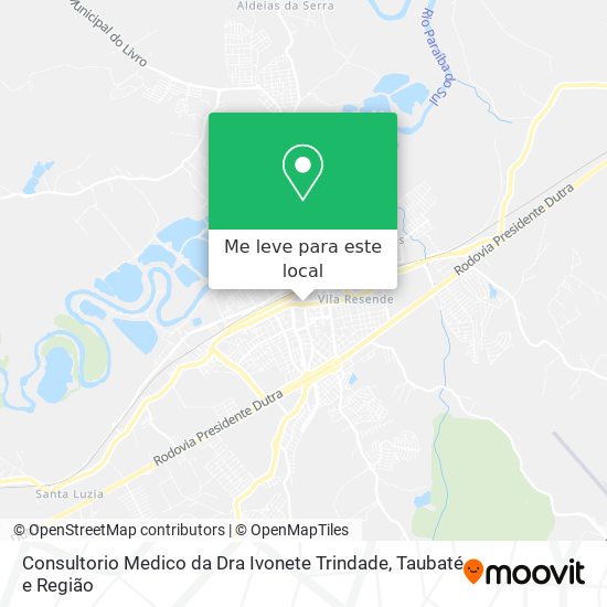 Consultorio Medico da Dra Ivonete Trindade mapa