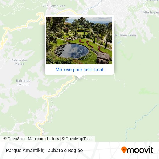 Parque Amantikir mapa
