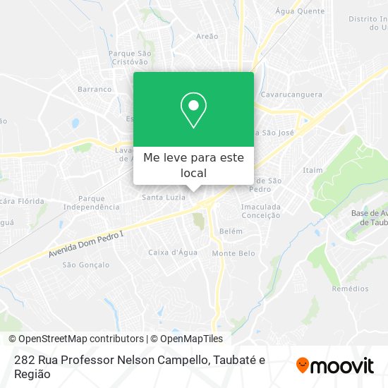 282 Rua Professor Nelson Campello mapa