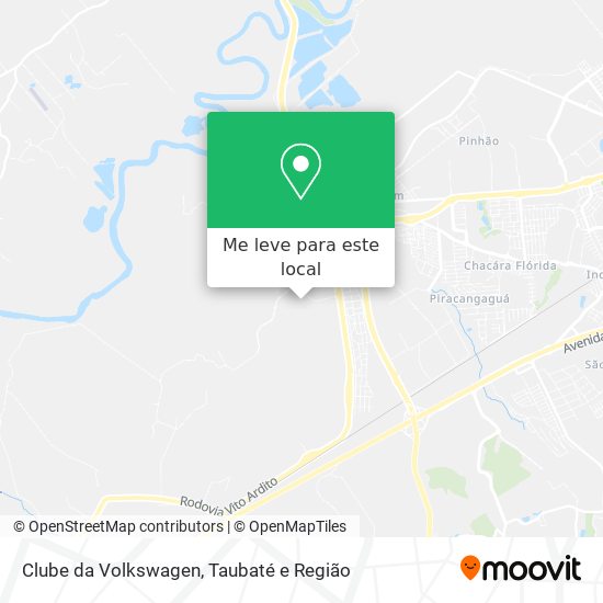 Clube da Volkswagen mapa