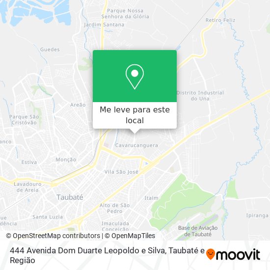 444 Avenida Dom Duarte Leopoldo e Silva mapa