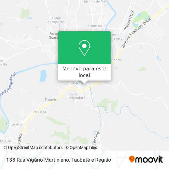 138 Rua Vigário Martiniano mapa