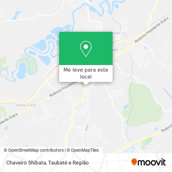Chaveiro Shibata mapa