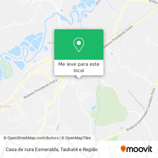 Casa de cura Esmeralda mapa