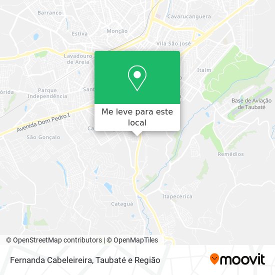 Fernanda Cabeleireira mapa