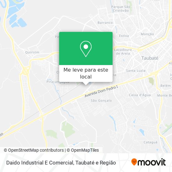 Daido Industrial E Comercial mapa