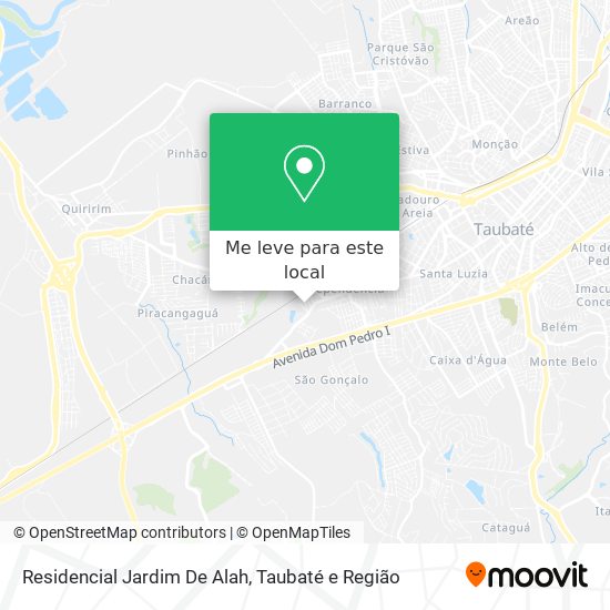 Residencial Jardim De Alah mapa