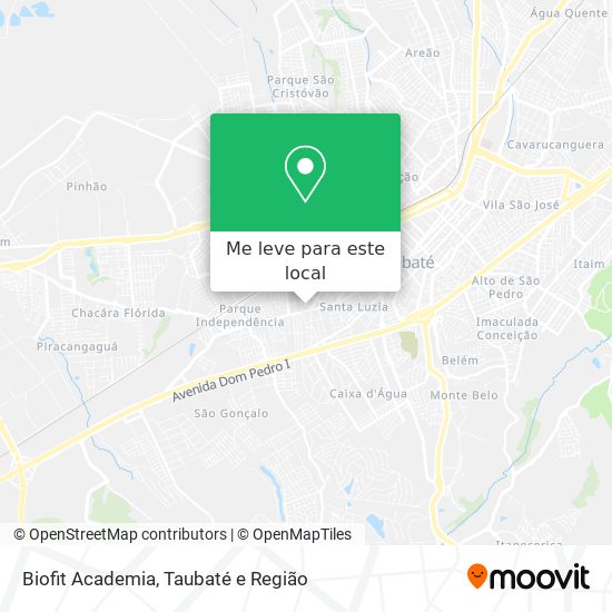 Biofit Academia mapa