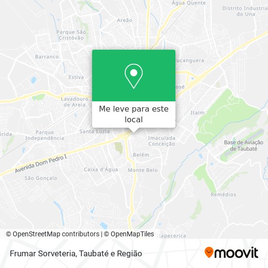 Frumar Sorveteria mapa