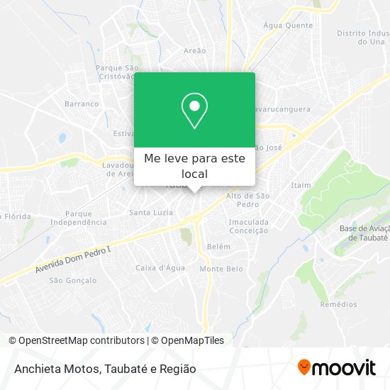 Anchieta Motos mapa