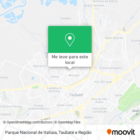 Parque Nacional de Itatiaia mapa