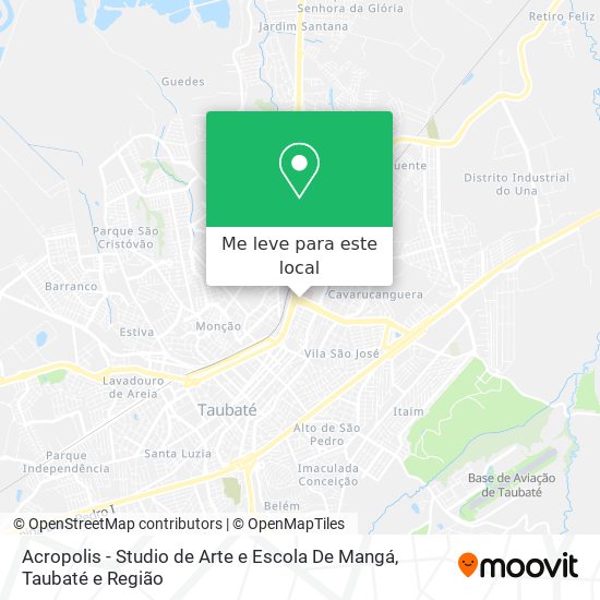 Acropolis - Studio de Arte e Escola De Mangá mapa