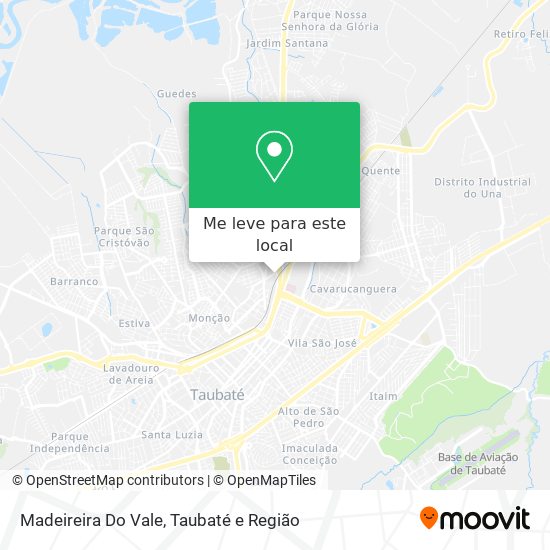 Madeireira Do Vale mapa