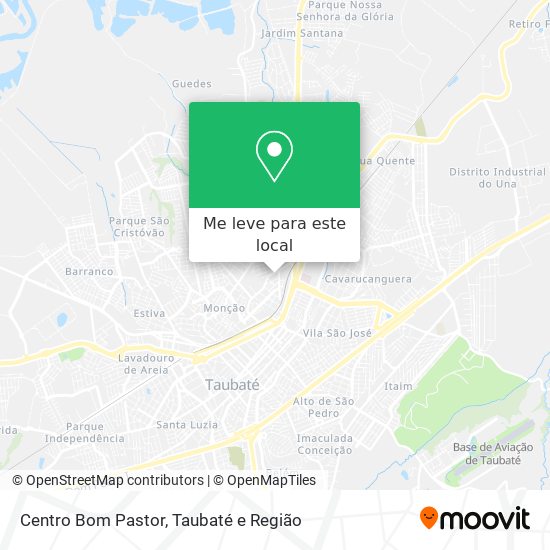 Centro Bom Pastor mapa