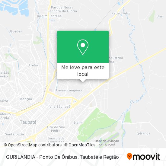 GURILANDIA - Ponto De Ônibus mapa