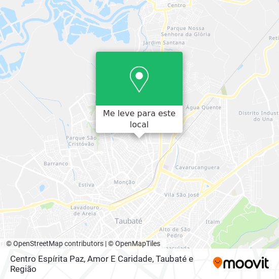 Centro Espírita Paz, Amor E Caridade mapa