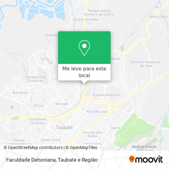 Faculdade Dehoniana mapa