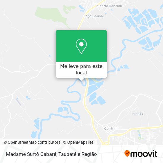 Madame Surtô Cabaré mapa
