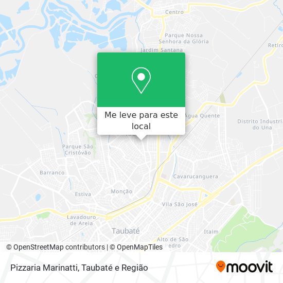 Pizzaria Marinatti mapa