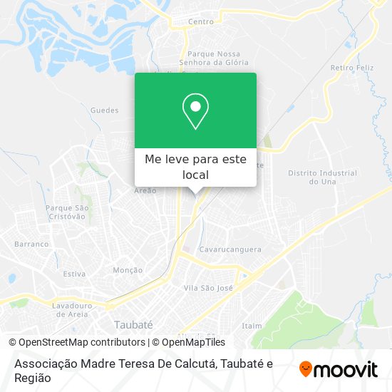 Associação Madre Teresa De Calcutá mapa