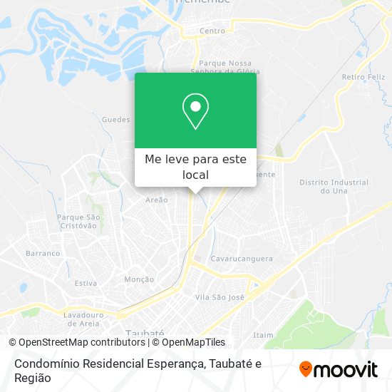 Condomínio Residencial Esperança mapa